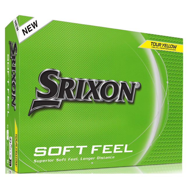 SRX Soft Feel 14 Yellow 3 Golf Balls