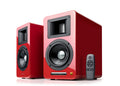 Airpulse A100 Wireless Active Bookshelf Speakers Red
