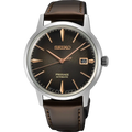 Seiko Presage Men's Automatic Tokyo Cocktail Time Brown Watch