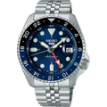 Seiko 5 Men's  GMT Automatic 3 Hand Blue Watch