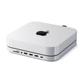 Satechi Aluminium Stand and Hub for Mac Mini/Mac Studio (Silver)