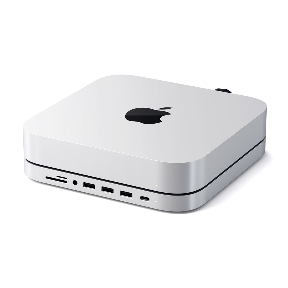 Satechi Aluminium Stand and Hub for Mac Mini/Mac Studio (Silver)
