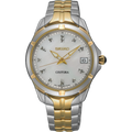 Seiko Coutura Ladies Diamon Series Quartz Silver & Gold Watch