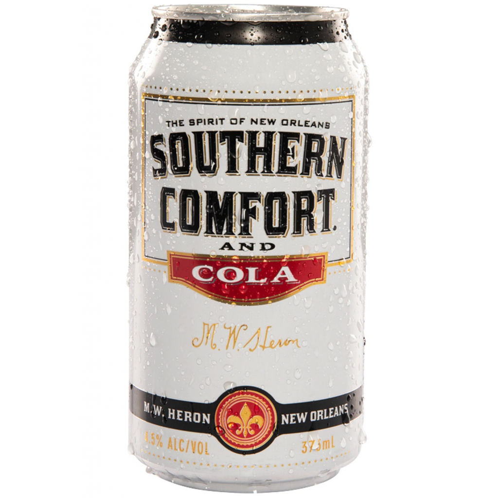 Southern Comfort and Cola Cans 375 ml x 6 Pack