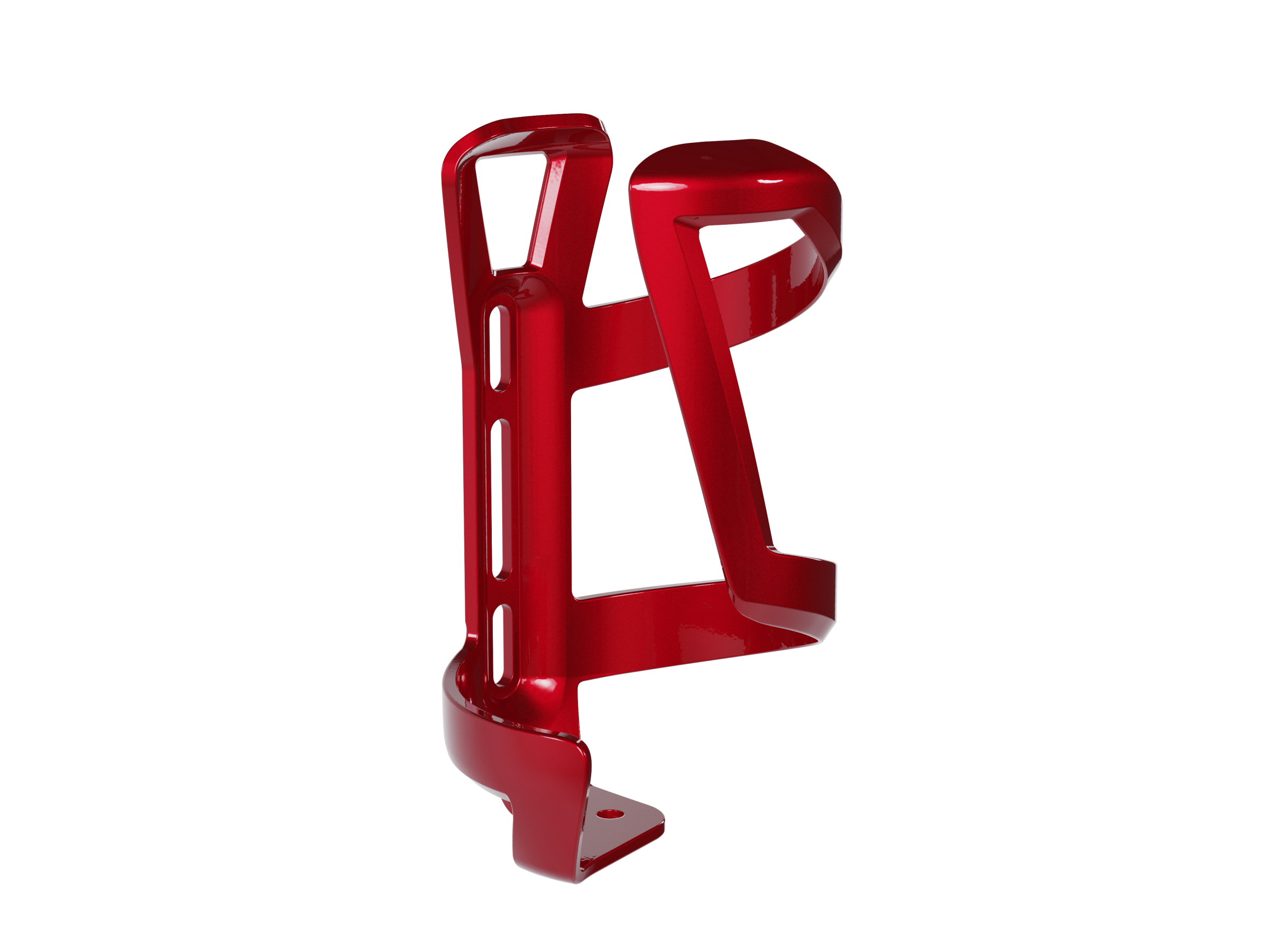 Cage Trek Side Load Left Recycled Plastic Gloss Crimson
