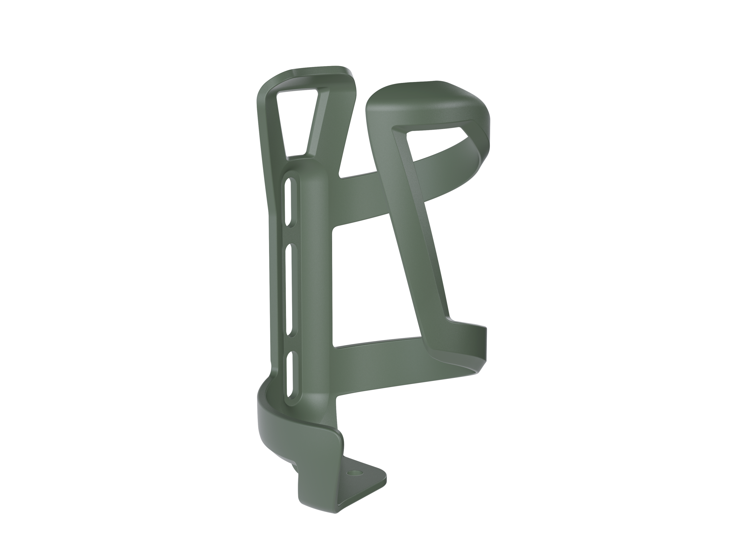 Cage Trek Side Load Left Recycled Plastic Matte Olive Grey
