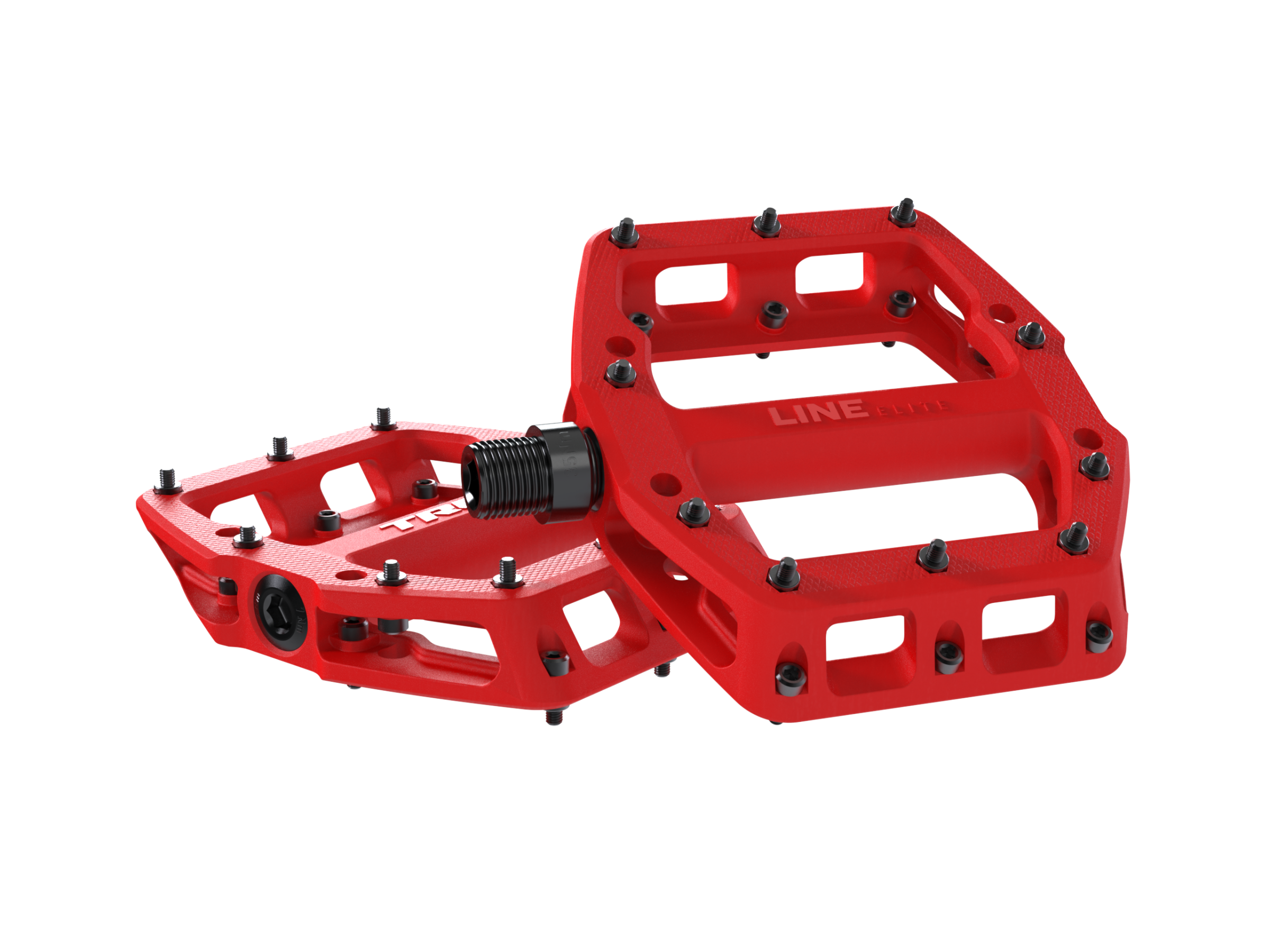 Pedal Trek Line Elite Radioactive Red