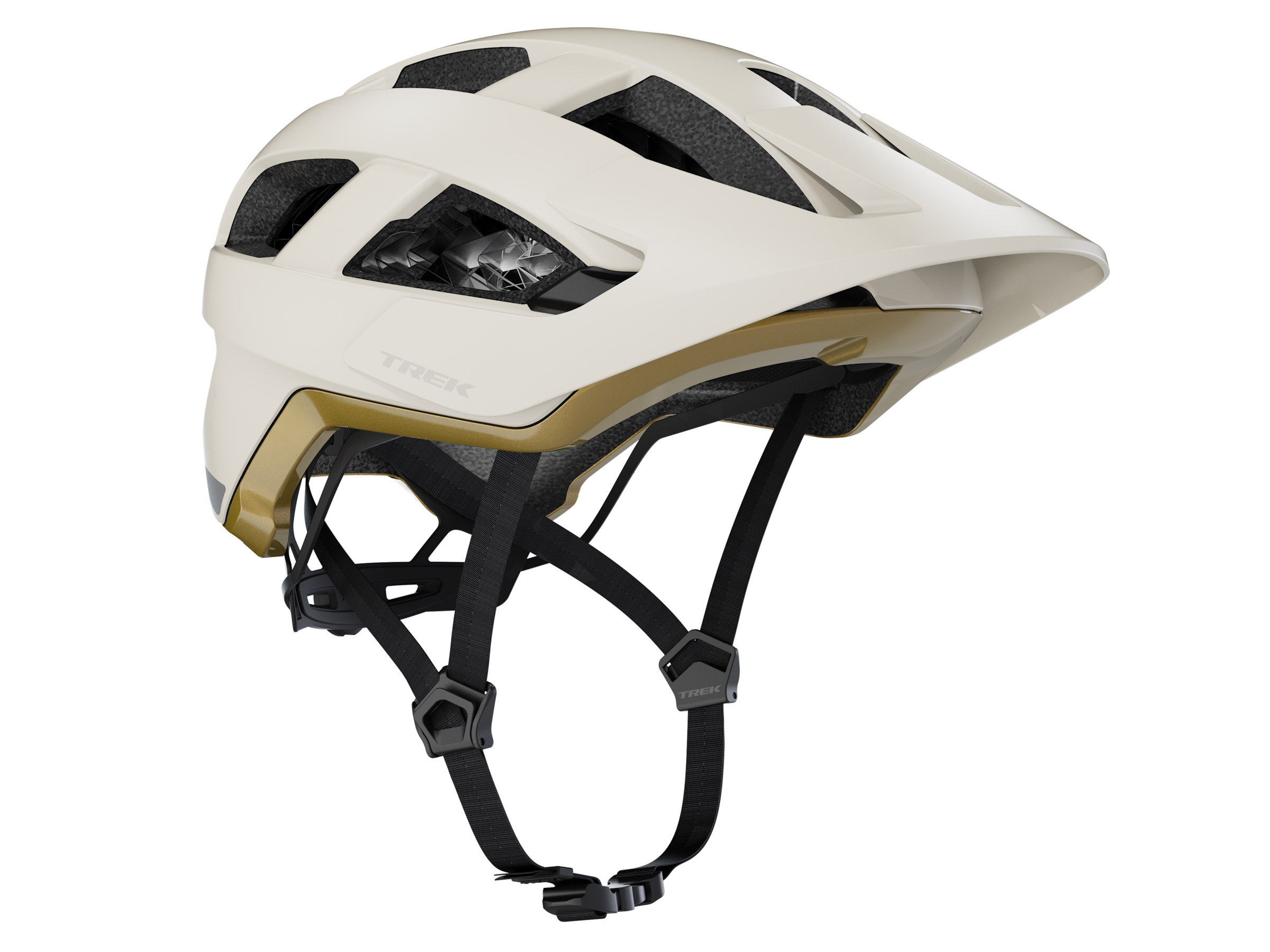 Helmet Trek Quantum WaveCel Small Era White/Gold CPSC