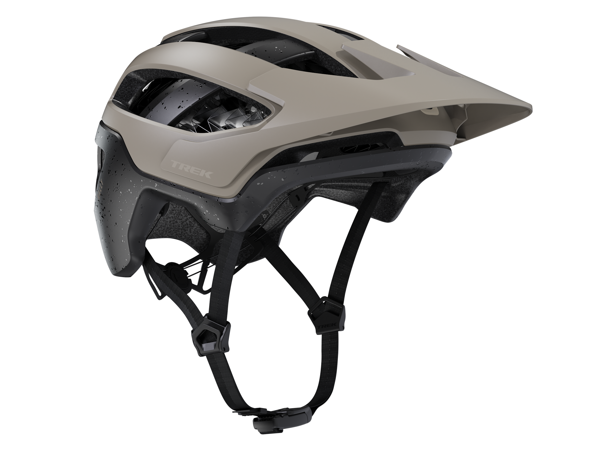 Helmet Trek Rally WaveCel Small Chinchilla/BK Splatter ASNZS