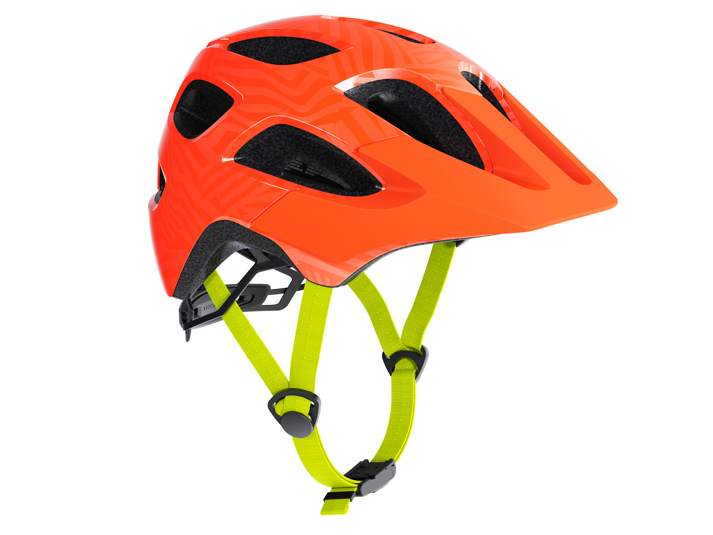 Helmet Trek Tyro Child Radioactive Orange CPSC