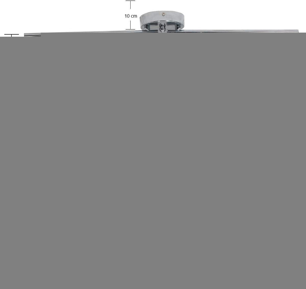 Modern 4 Light Track Lighting Kit LED (Chrome)
