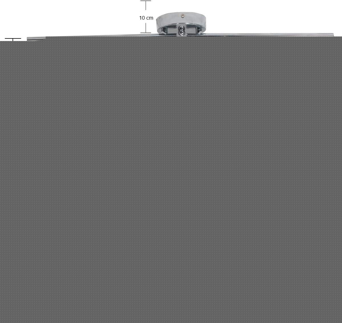 Modern 4 Light Track Lighting Kit LED (Chrome)