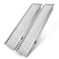 BULLET Pair of 1.6m Aluminium Loading Ramps, 4050kg capacity