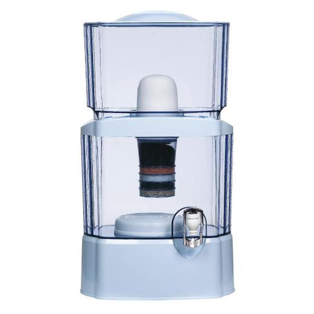 24L Benchtop 8 Stage Water Filter - Alkaline & Mineral Ceramic Carbon Purifier