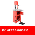 Meat Cutting Band Saw 10" meat mincer Bandsaw Sausage Filler Slicer Grinder