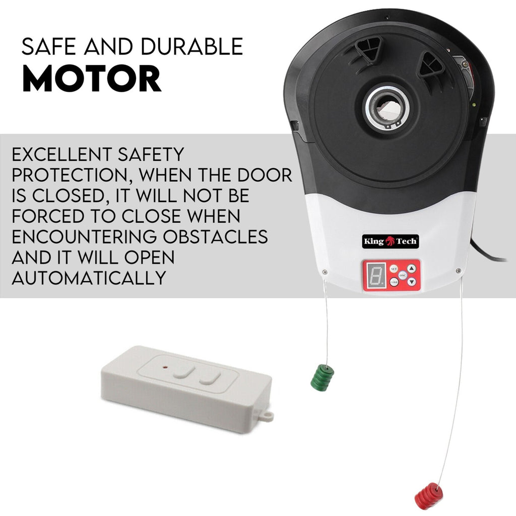 Automatic Roller Door Opener Garage Powerful 1200N Motor Garage 22m&sup2; Rolling AU