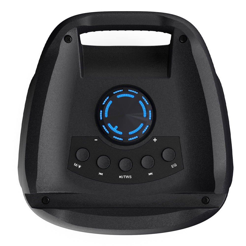 Majority PS200 - Party Speaker 80w Bluetooth Karaoke-DJ-Party-PA System - Black