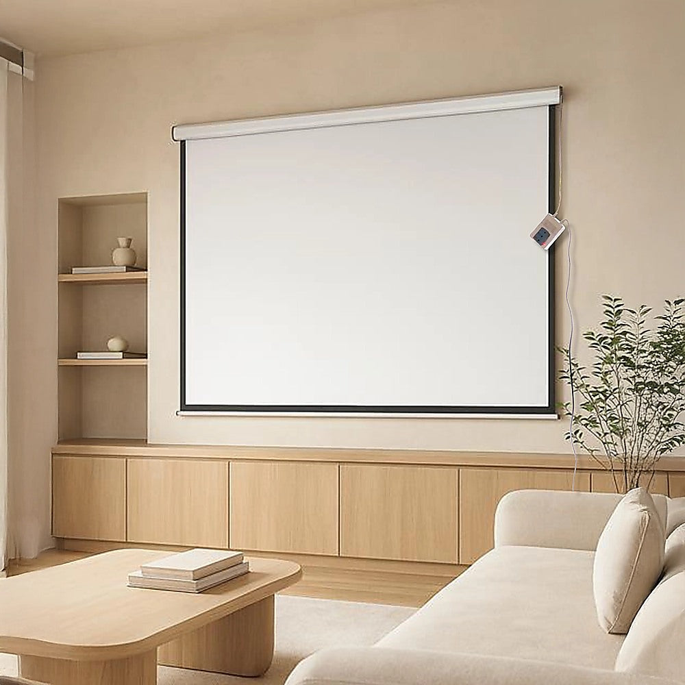 120" Electric Motorised Projector Screen TV +Remote