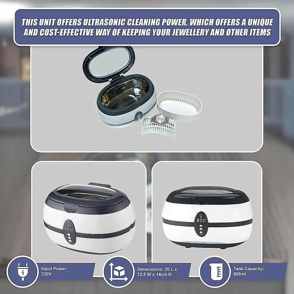 Ultrasonic Multi Purpose Sonic Wave Jewellery Cleaner