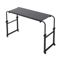 Overbed Table Work Laptop Desk with Wheels