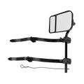 2x Towing Mirrors Pair Clip on Multi Fit Clamp On Towing Caravan 4X4 Trailer