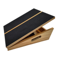 Wooden Slant Exercise Board With Adjustable Incline And Non-Slip Surface