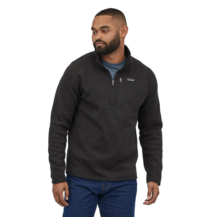 Patagonia Men's Better Sweater 1/4 Zip - Black - XXL