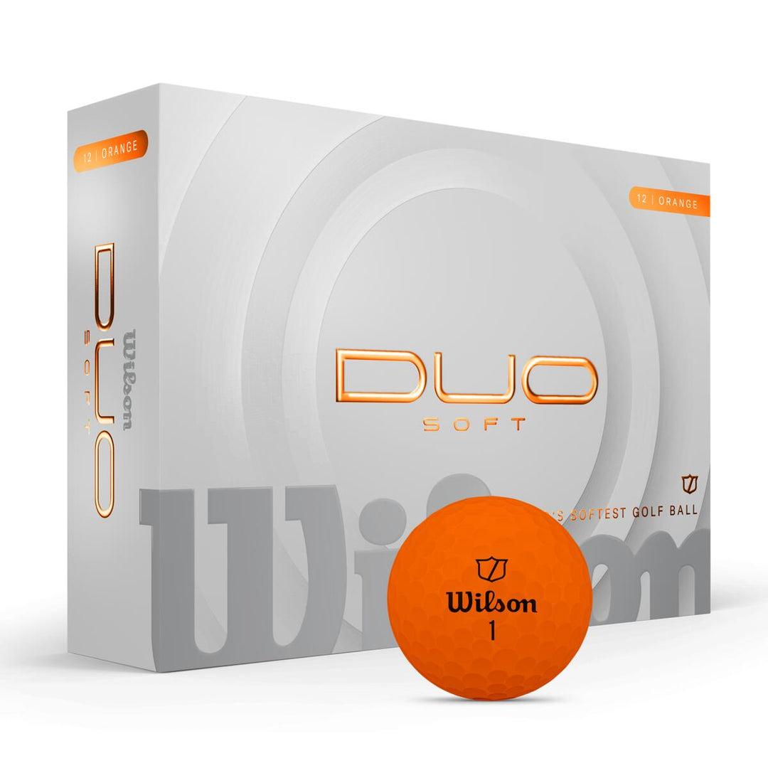 DUO SOFT GOLF BALL Orange 12-BALL