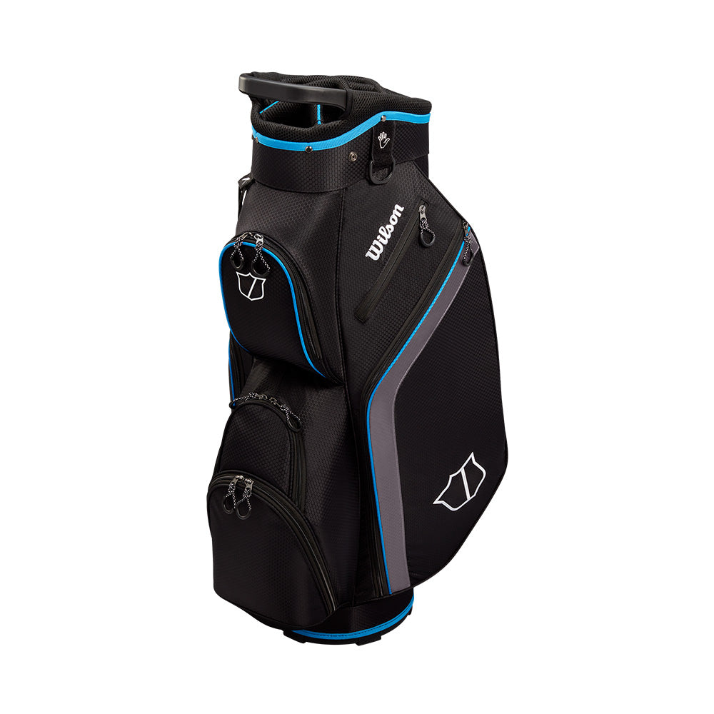 LITE CART BAG - BLACK/BLUE