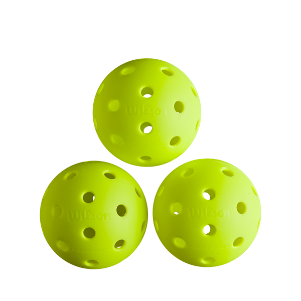 TRU 32 PICKLEBALL- Outdoor Balls - Yellow - 3PK