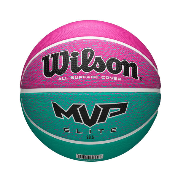 MVP ELITE BASKETBALL - PINK/GRN - Size 6