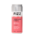 Hard Fizz Watermelon and Berry Sparkling Hard Seltzer Can 330 ml (Pack of 16)