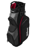 FEATHER CART BAG - BLACK-RED