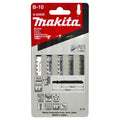 Makita Jigsaw Blade HSS Bayonet 76mm 10TPI 5 Pack