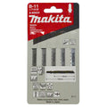 Makita Jigsaw Blade HSS Bayonet 73mm 09TPI 5 Pack
