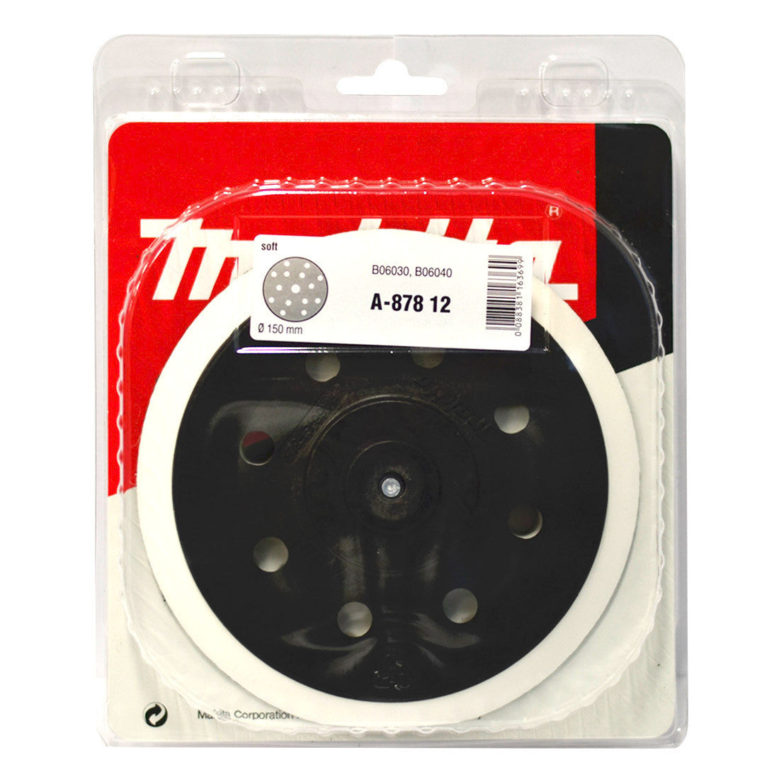 Makita Backing Pad Velcro 150mm