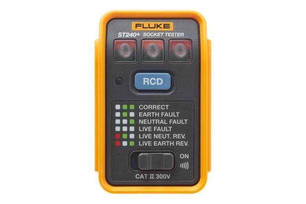 Fluke ST240+ RCD Socket Tester with Beeper