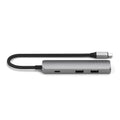 Satechi 4-in-1 USB-C Slim Multiport Adapter (Space Grey)