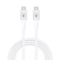 Bonelk USB-C to USB-C Long-Life Cable 10Gbps /140W - 2 metre (White)