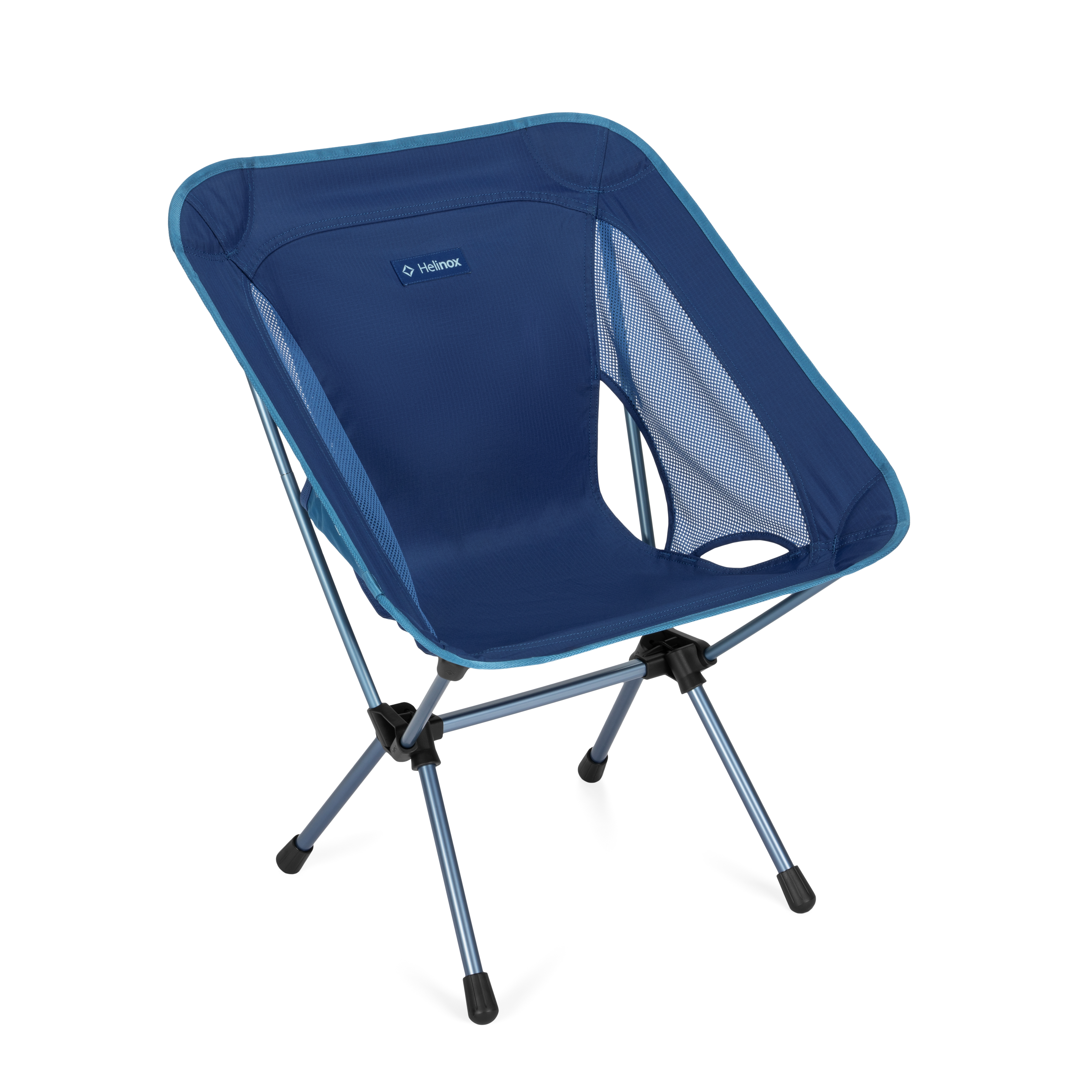 Chair One (re) - Blue Block with Navy Frame