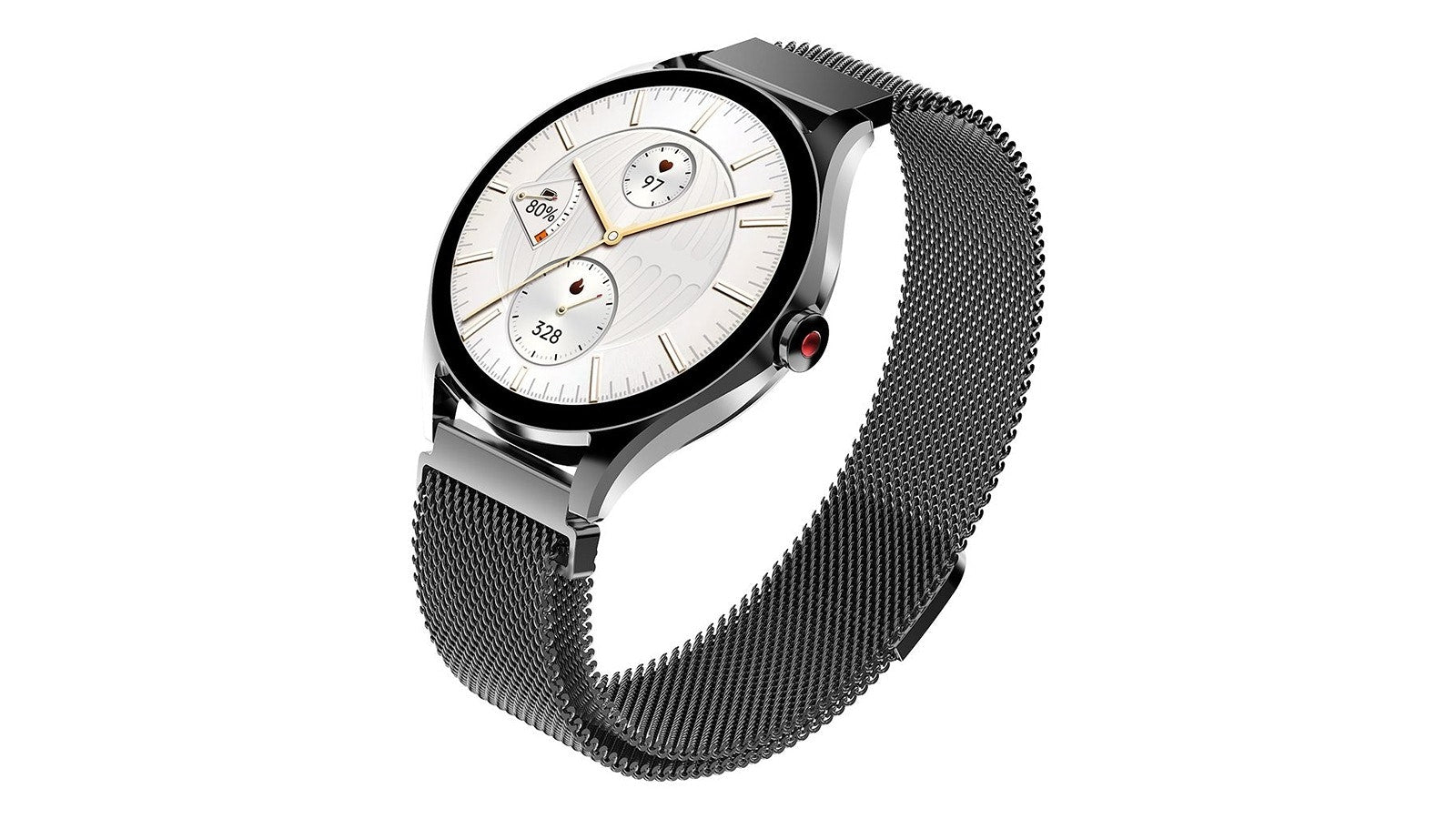 HiFuture AURA2 Women's Sleek Smart Watch - Black