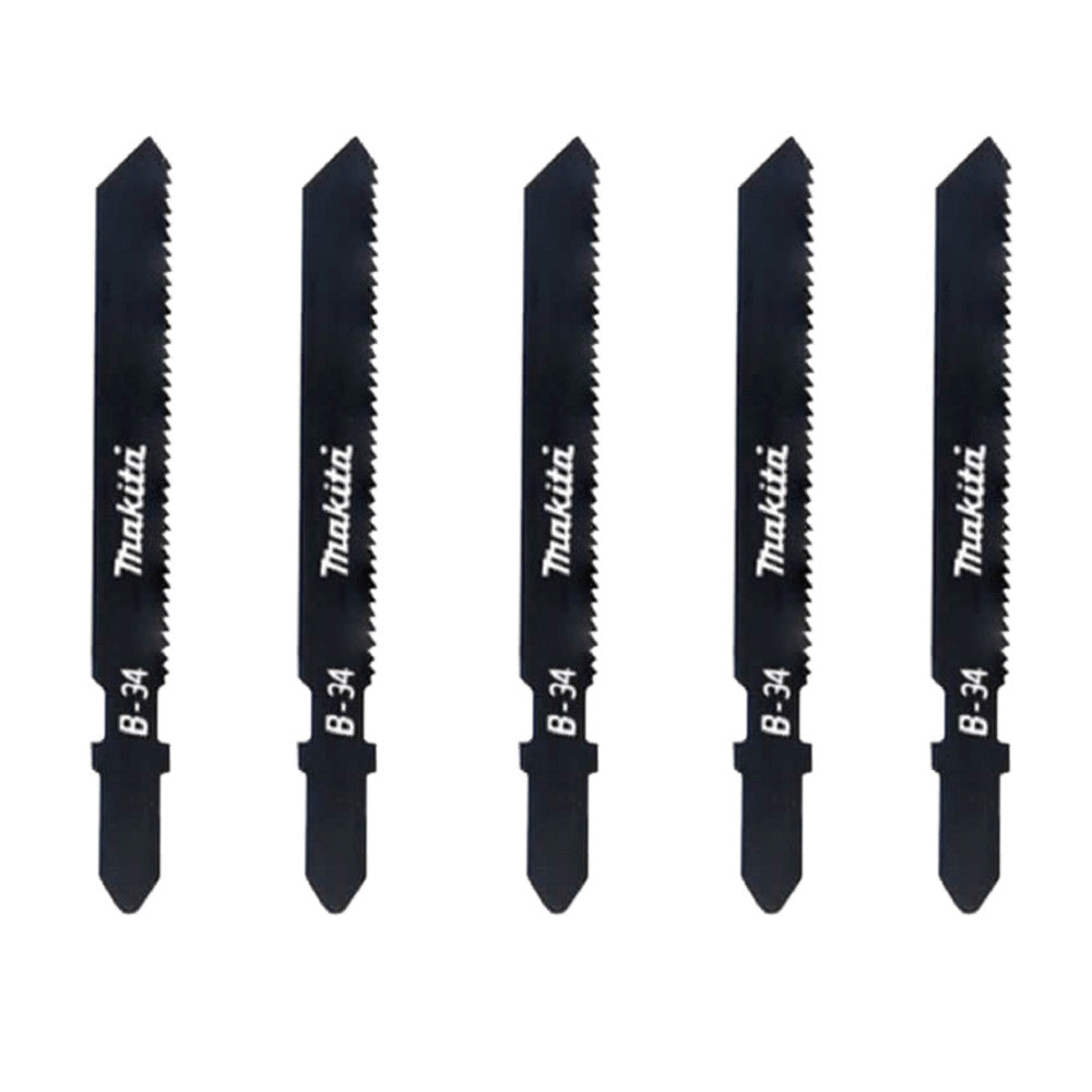 Makita Jigsaw Blade HSS Bayonet 76mm 18TPI 5 Pack