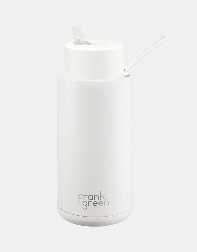 34oz Bottle with Straw - Cloud
