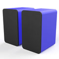 Silcron Rythym SLR07 Wireless Active Bookshelf Speakers with HDMI ARC - Blue