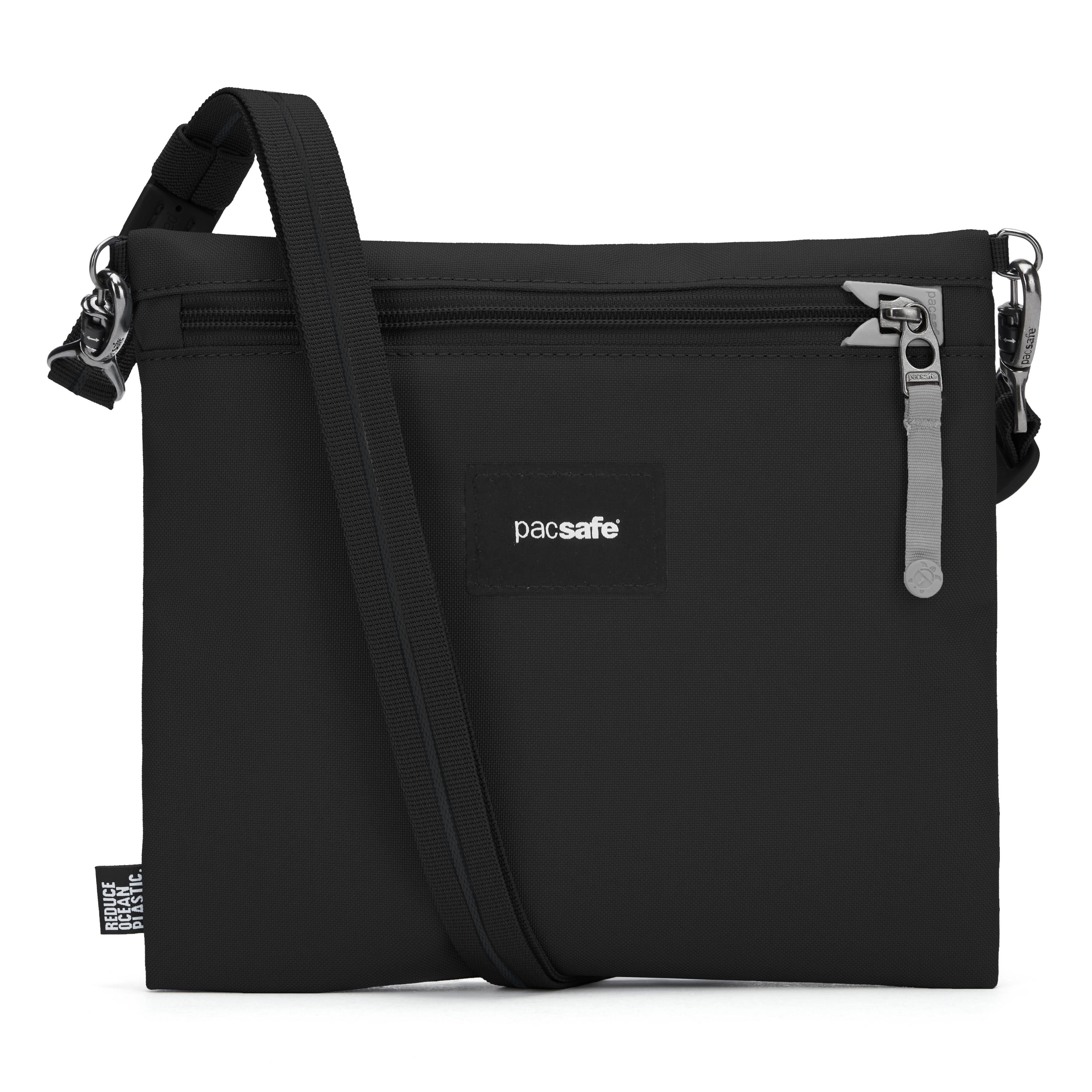 Pacsafe PacsafeGO Crossbody Pouch - Jet Black