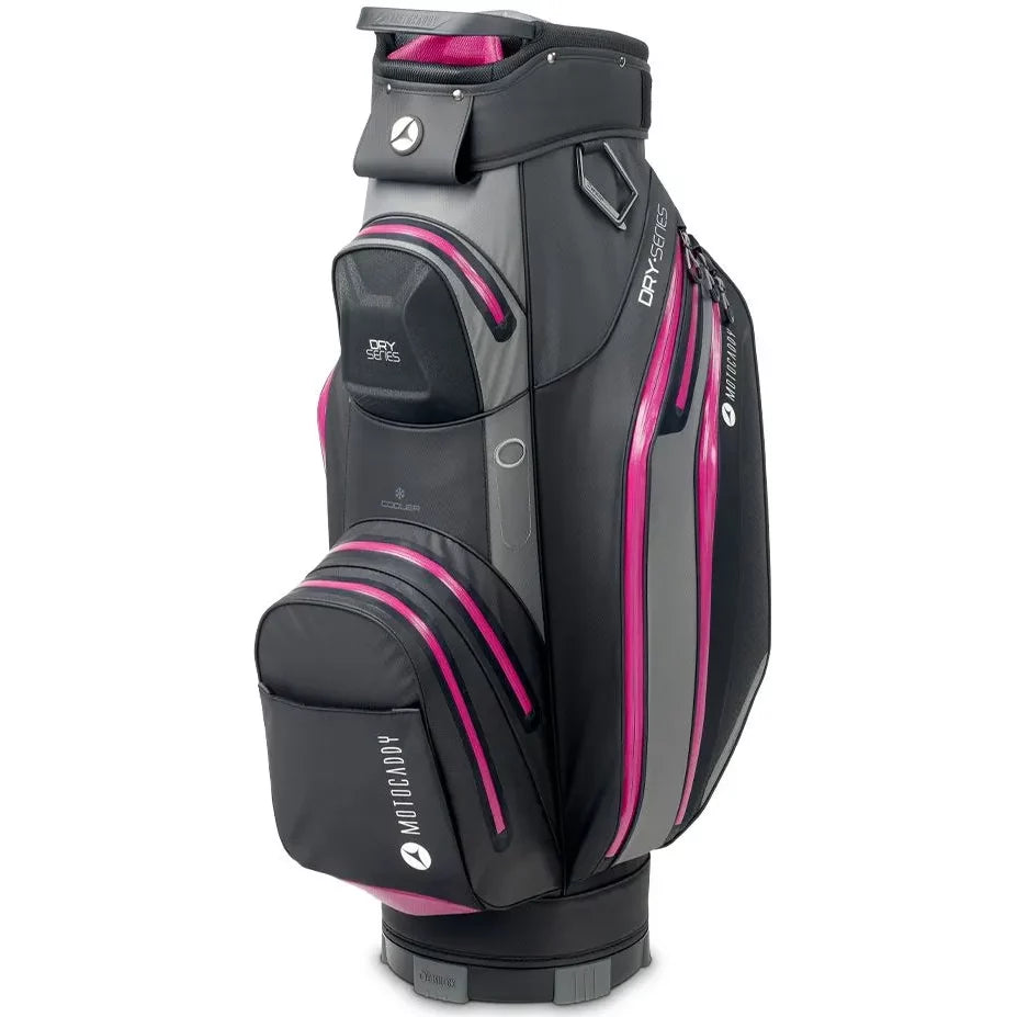 2025 Dry Series Cart Bag (Black/Fuchsia)