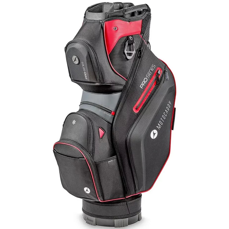 2025 Pro Series Cart Bag (Black/Red)