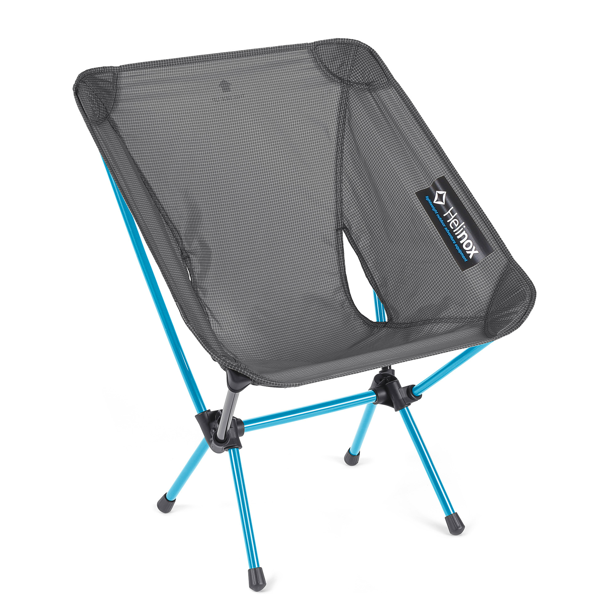 Chair Zero Large - Black with Cyan Blue Frame