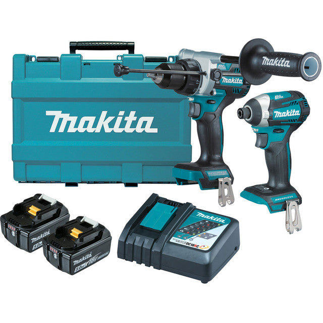 Makita 2 Piece BL 18VDLX2412T Combo