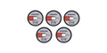 Dremel EZ Lock Plastic Cut Off Wheels 38mm 5 Pack